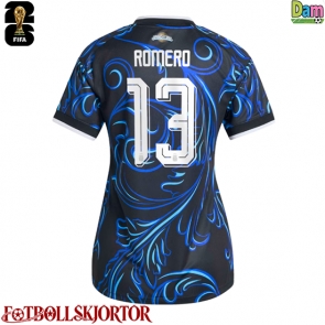 Argentina Cristian Romero #13 Bortatröja Dam VM 2026 Kortärmad